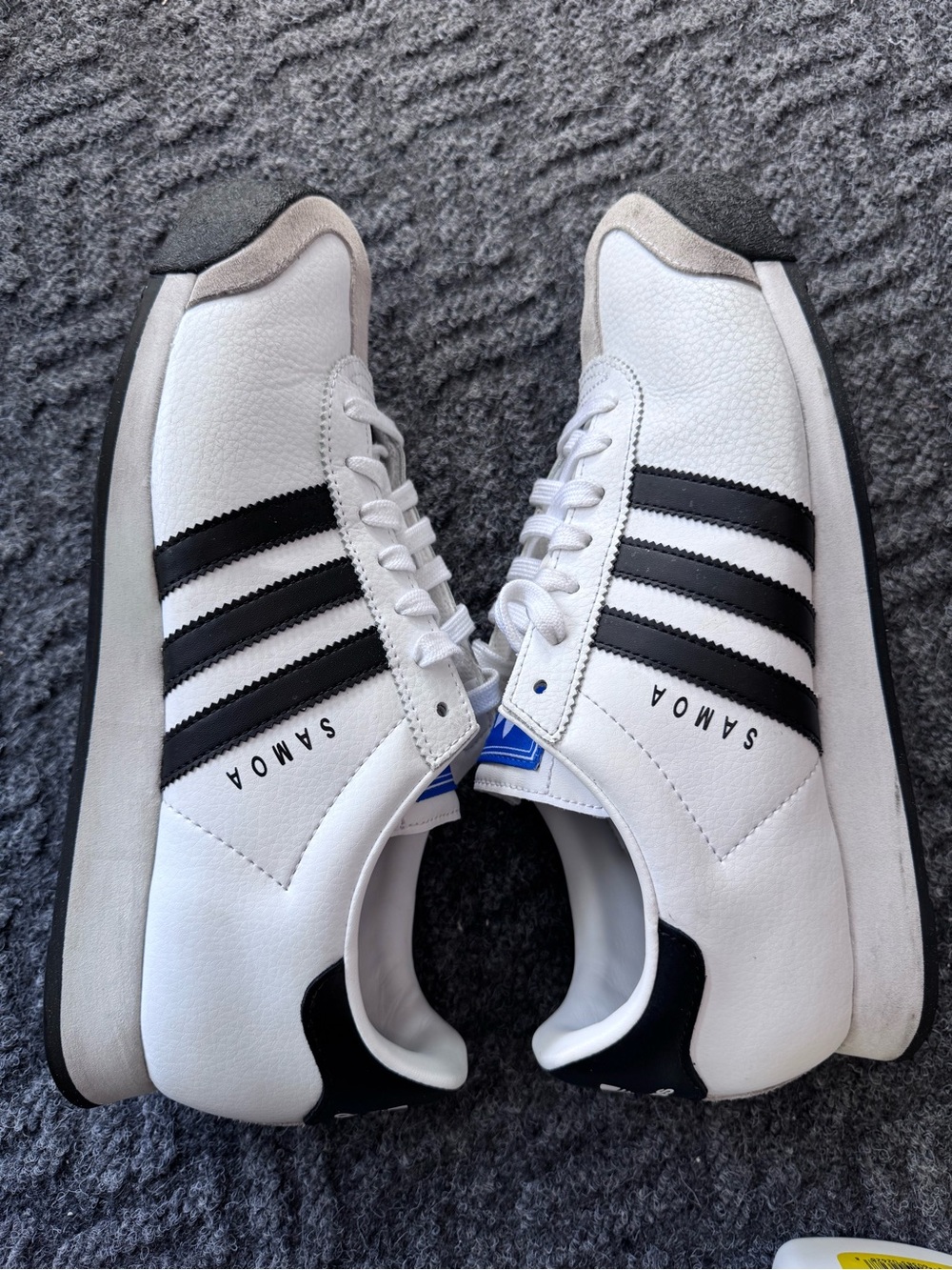 Adidas Originals Samoa 702001 Men’s Size US 11 White/black Excellent Condition
